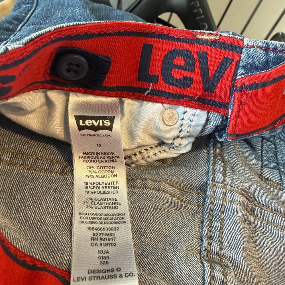 Levi’s Boys Jeans Bundle Size 12 – Slim Fit Denim Lot (4 Pair) - Picture 3 of 8